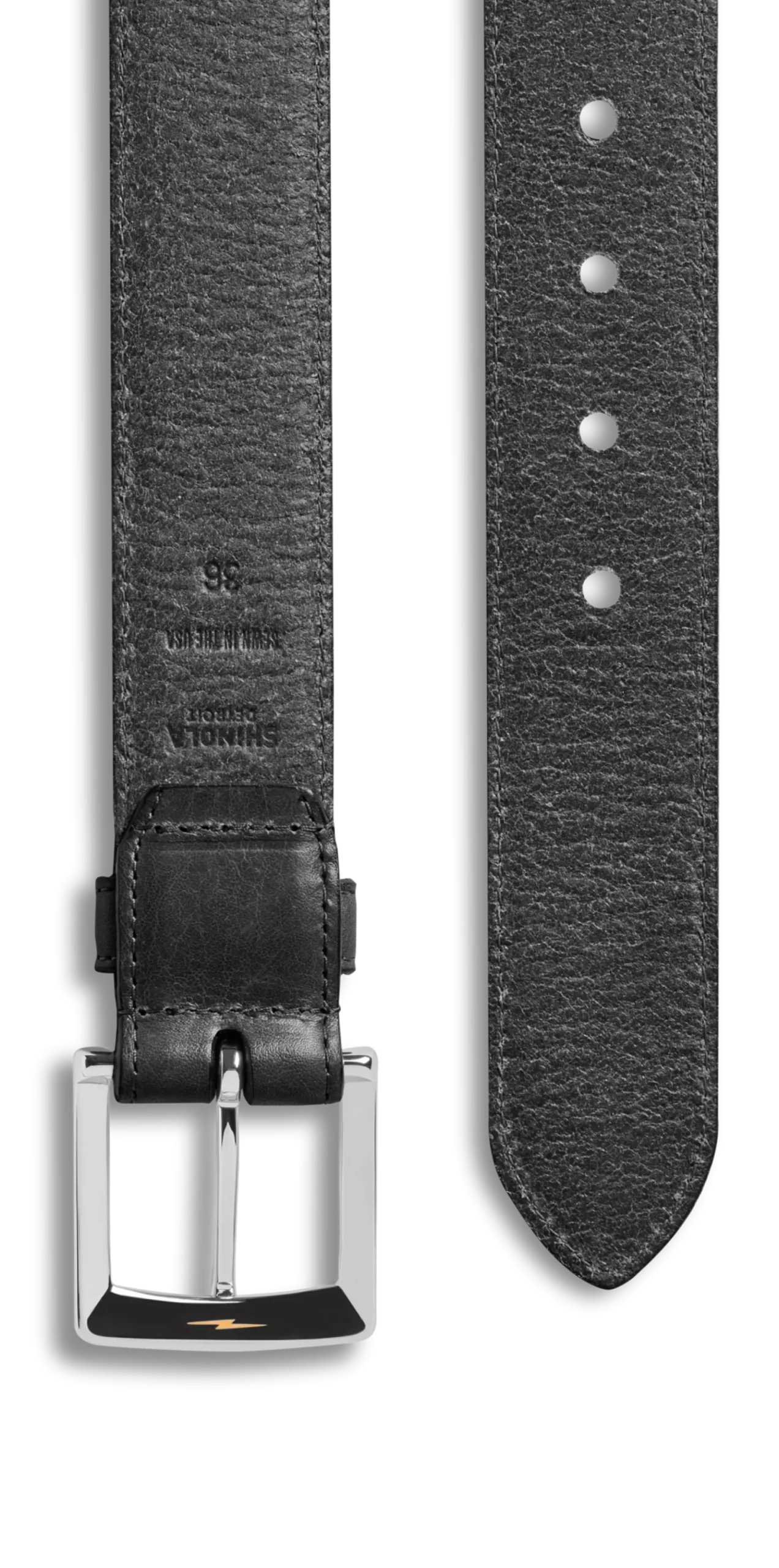Shinola Belts|Belts|1 1/2" Bedrock Belt Black