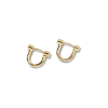 Shinola Shop All Women'S Jewelry|14K Gold|Bike Lock Huggie Earrings