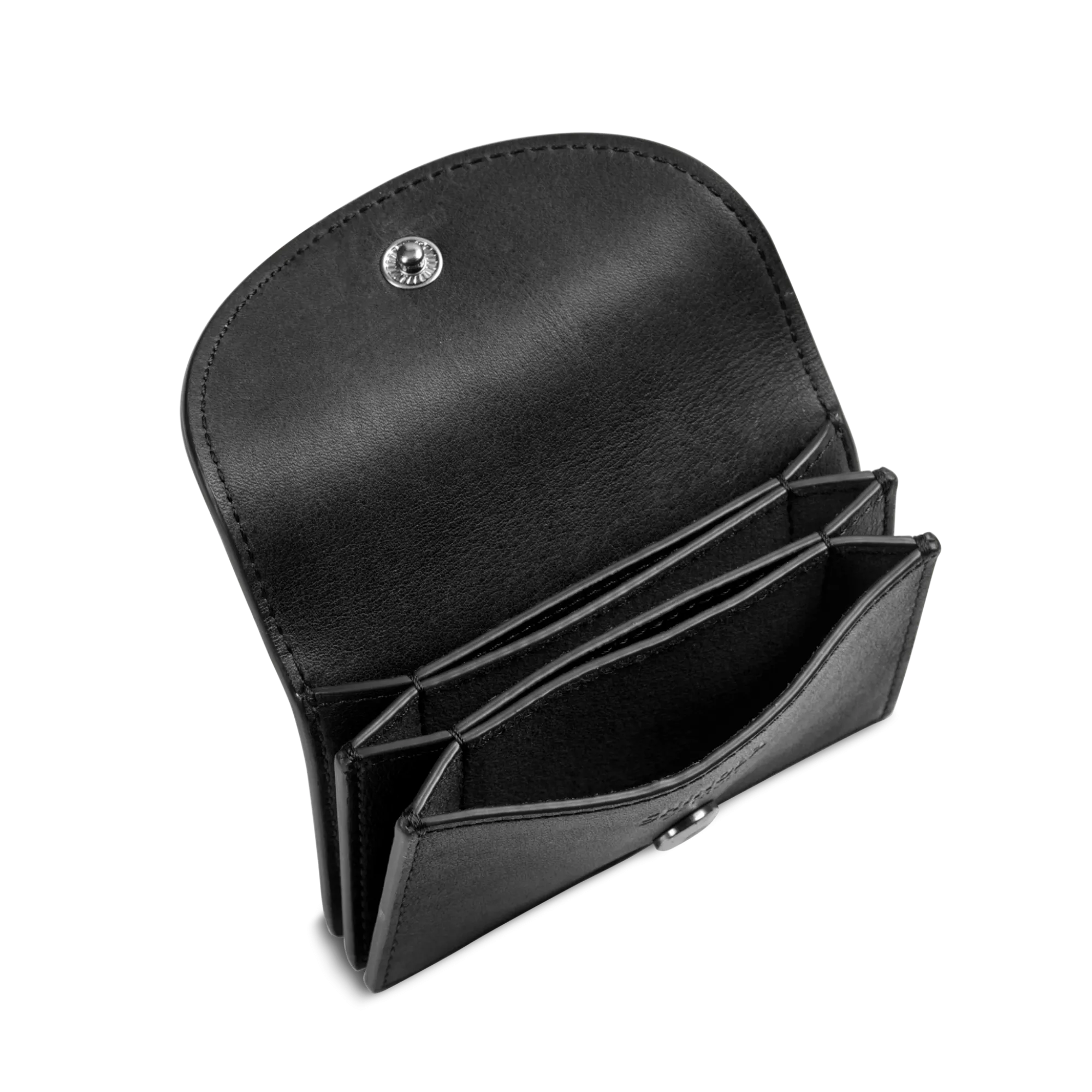 Shinola Wallets|Shop All Women'S Leather & Bags|Birdy Accordion Card Holder Black
