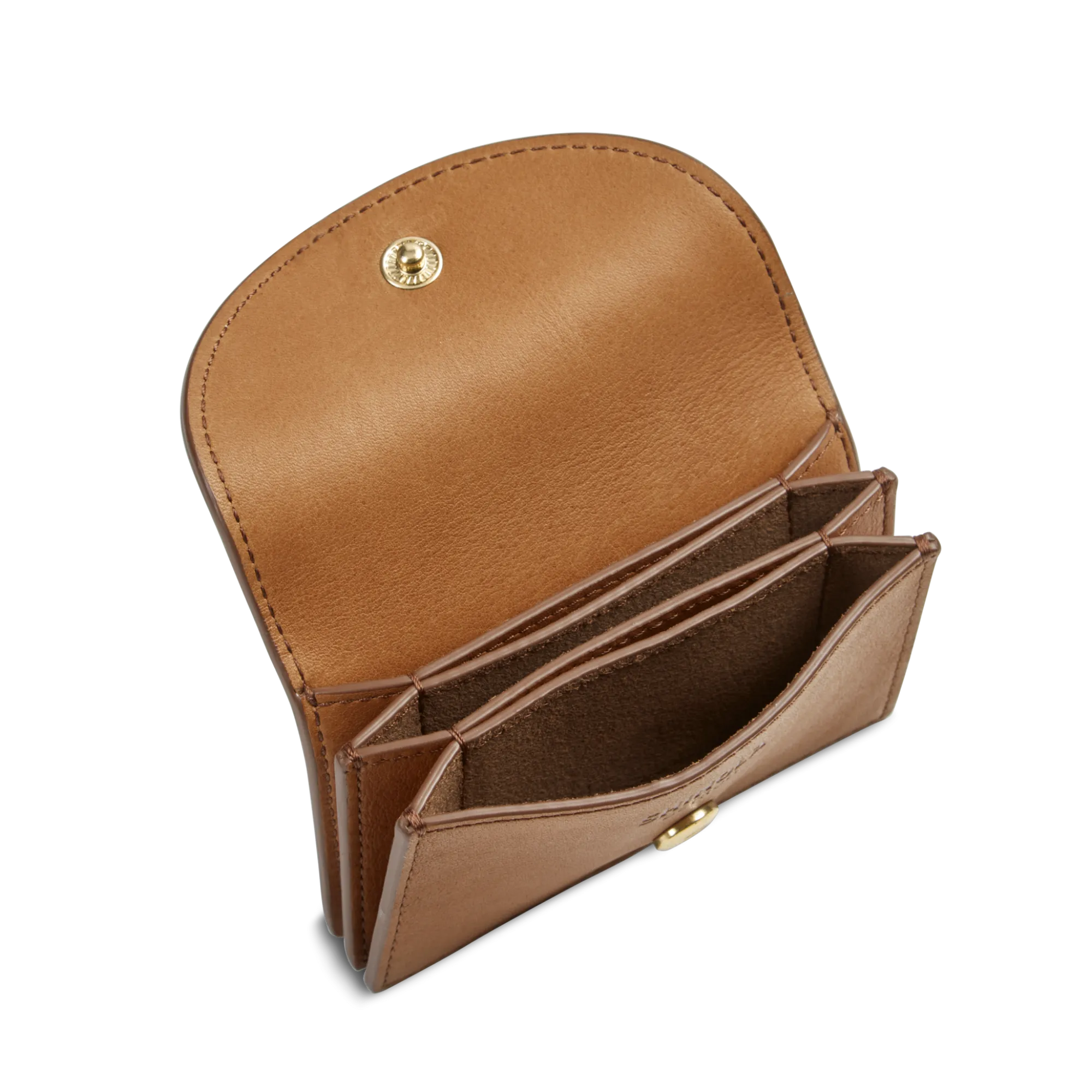 Shinola Wallets|Shop All Women'S Leather & Bags|Birdy Accordion Card Holder Tan
