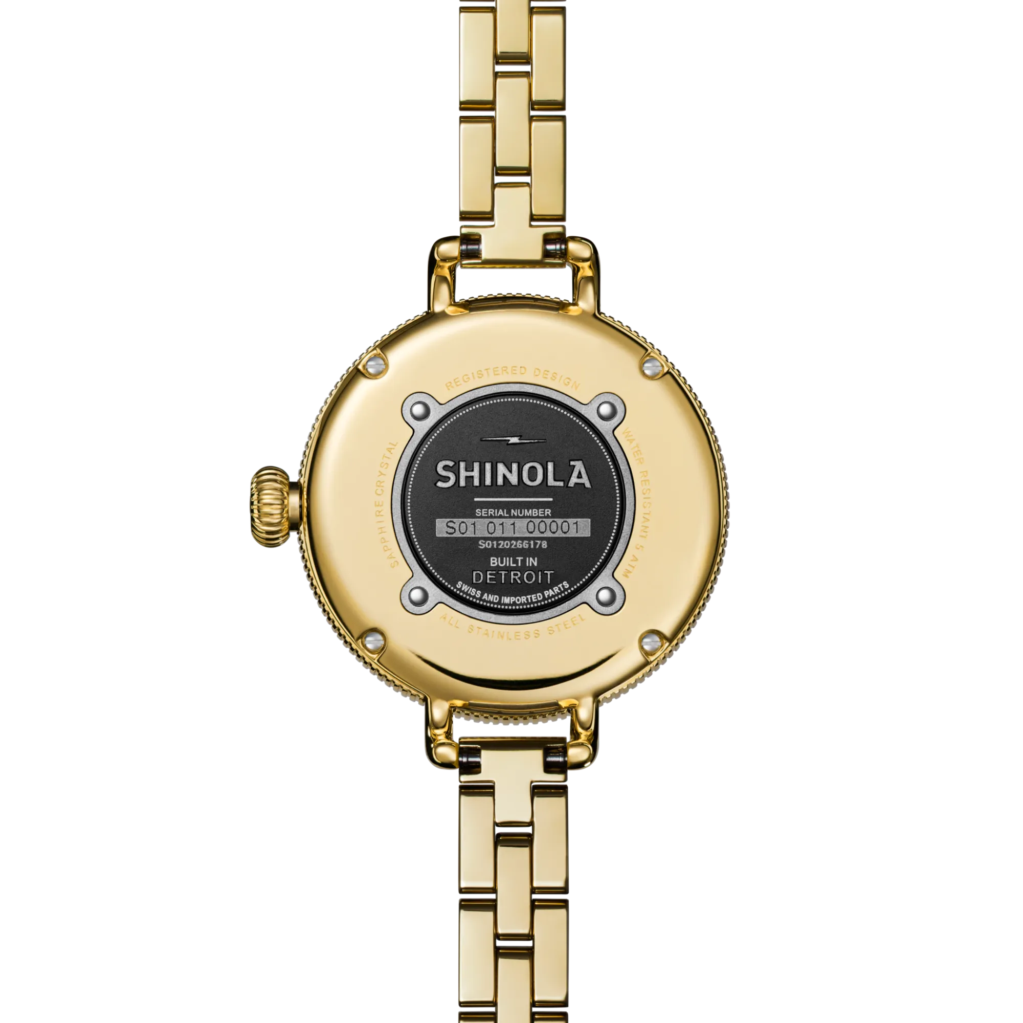 Shinola Gold Watches|Women'S Watches|Birdy Watch Light Silver