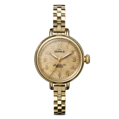 Shinola Gold Watches|Women'S Watches|Birdy Watch Natural Stone