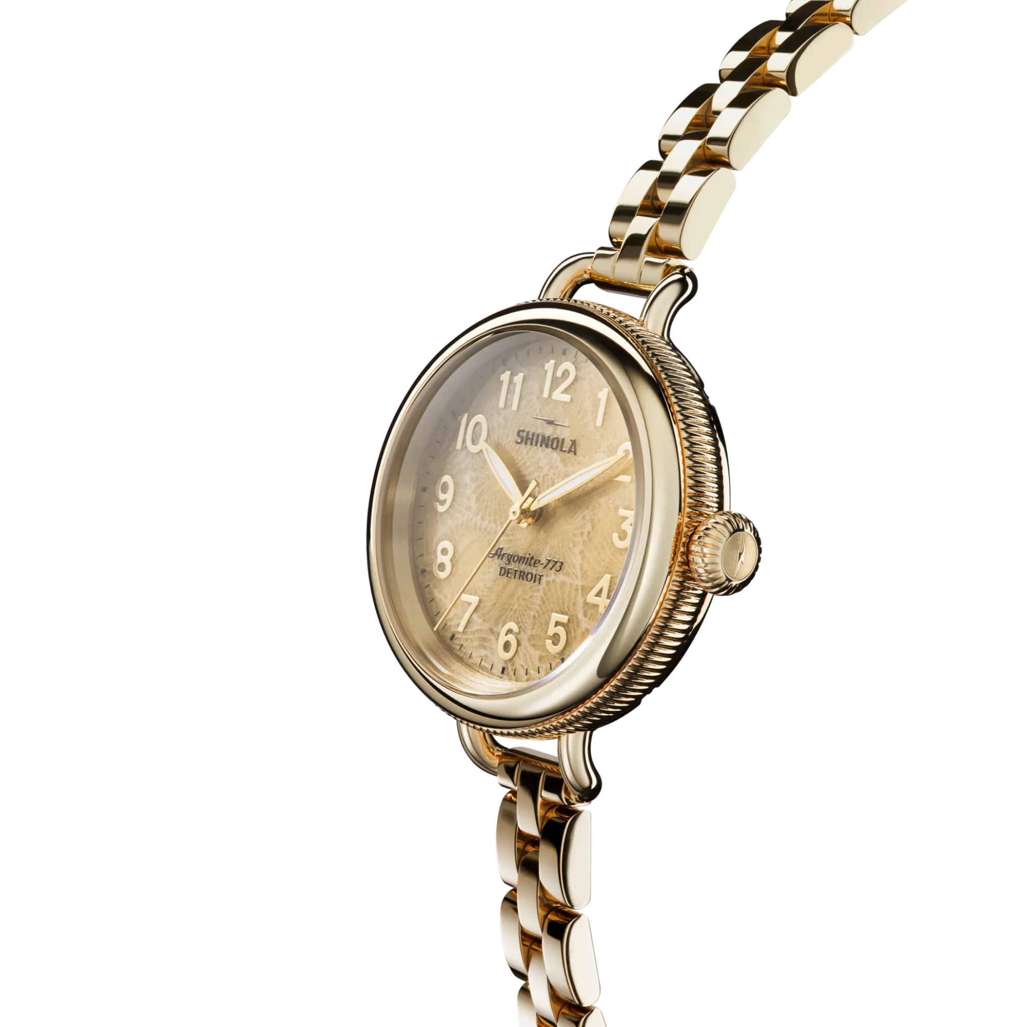 Shinola Gold Watches|Women'S Watches|Birdy Watch Natural Stone