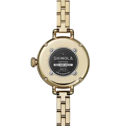 Shinola Gold Watches|Women'S Watches|Birdy Watch Natural Stone