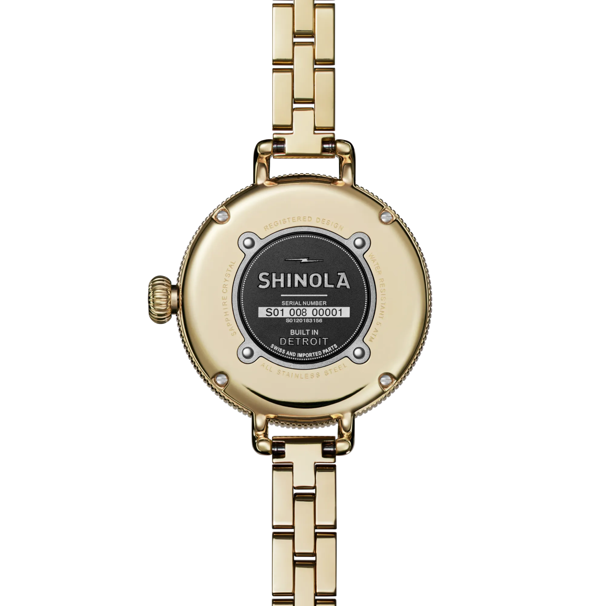 Shinola Gold Watches|Women'S Watches|Birdy Watch Natural Stone