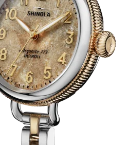 Shinola Gold Watches|Two-Tone Watches|Birdy Watch Petoskey