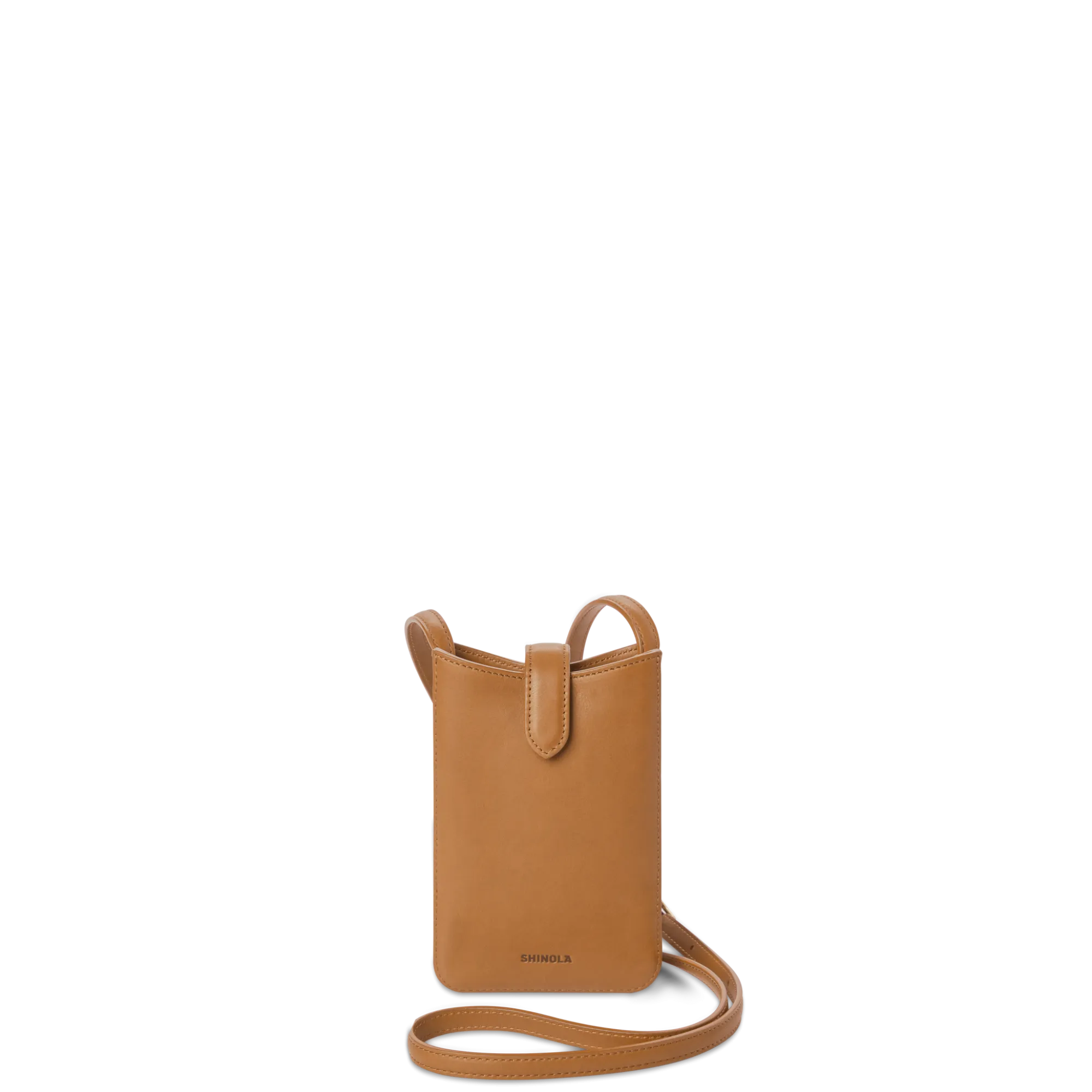 Shinola New Arrivals|Best Sellers|Bixby Phone Crossbody Tan