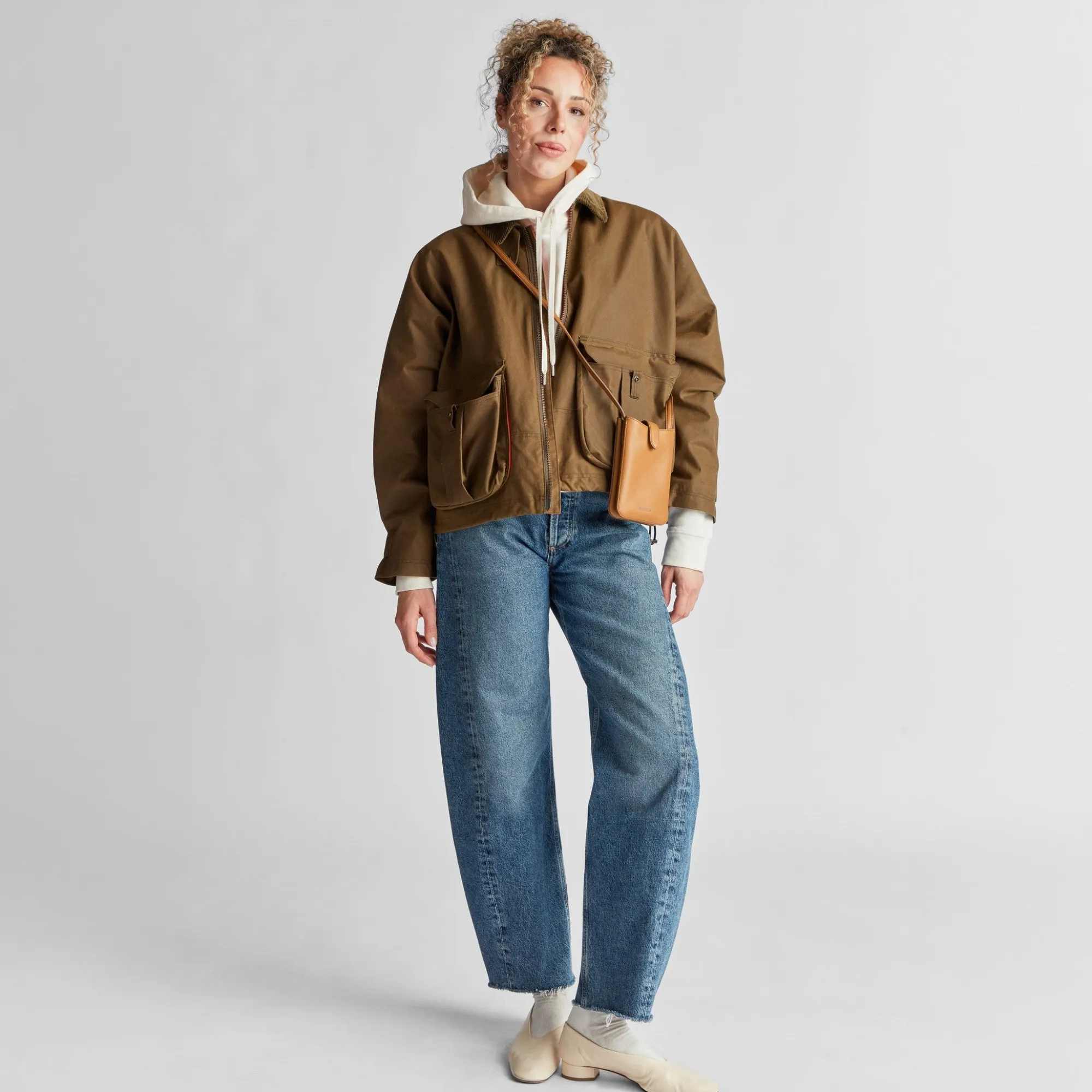 Shinola New Arrivals|Best Sellers|Bixby Phone Crossbody Tan