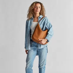 Shinola New Arrivals|Shop All Women'S Leather & Bags|Bixby Shoulder Bag Tan