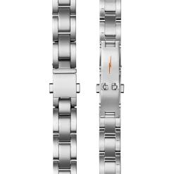 Shinola Shop All Straps|Silver Bracelets|Bracelet: 14/10, Universal 3Link, Butterfly A, PoSS