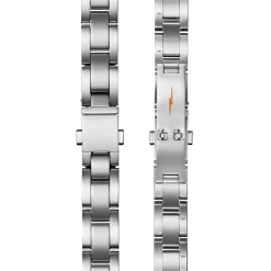 Shinola Shop All Straps|Silver Bracelets|Bracelet: 14/10, Universal 3Link, Butterfly A, PoSS