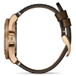 Shinola Automatic Watches|Automatic Watches|Bronze Monster GMT Automatic Watch Dark Brown Degrade