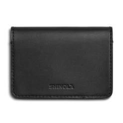 Shinola Monogrammable|Personalizable|Business Card Holder Black