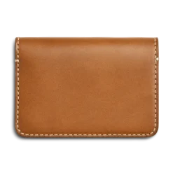 Shinola Monogrammable|Personalizable|Business Card Holder Tan