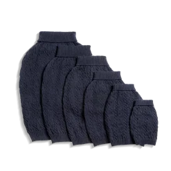 Shinola Shop All|Shop All Home|Cable Knit Dog Sweater Navy