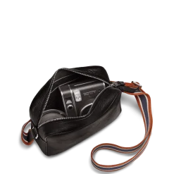 Shinola New Arrivals|Crossbody Bags|Camera Crossbody Bag Black