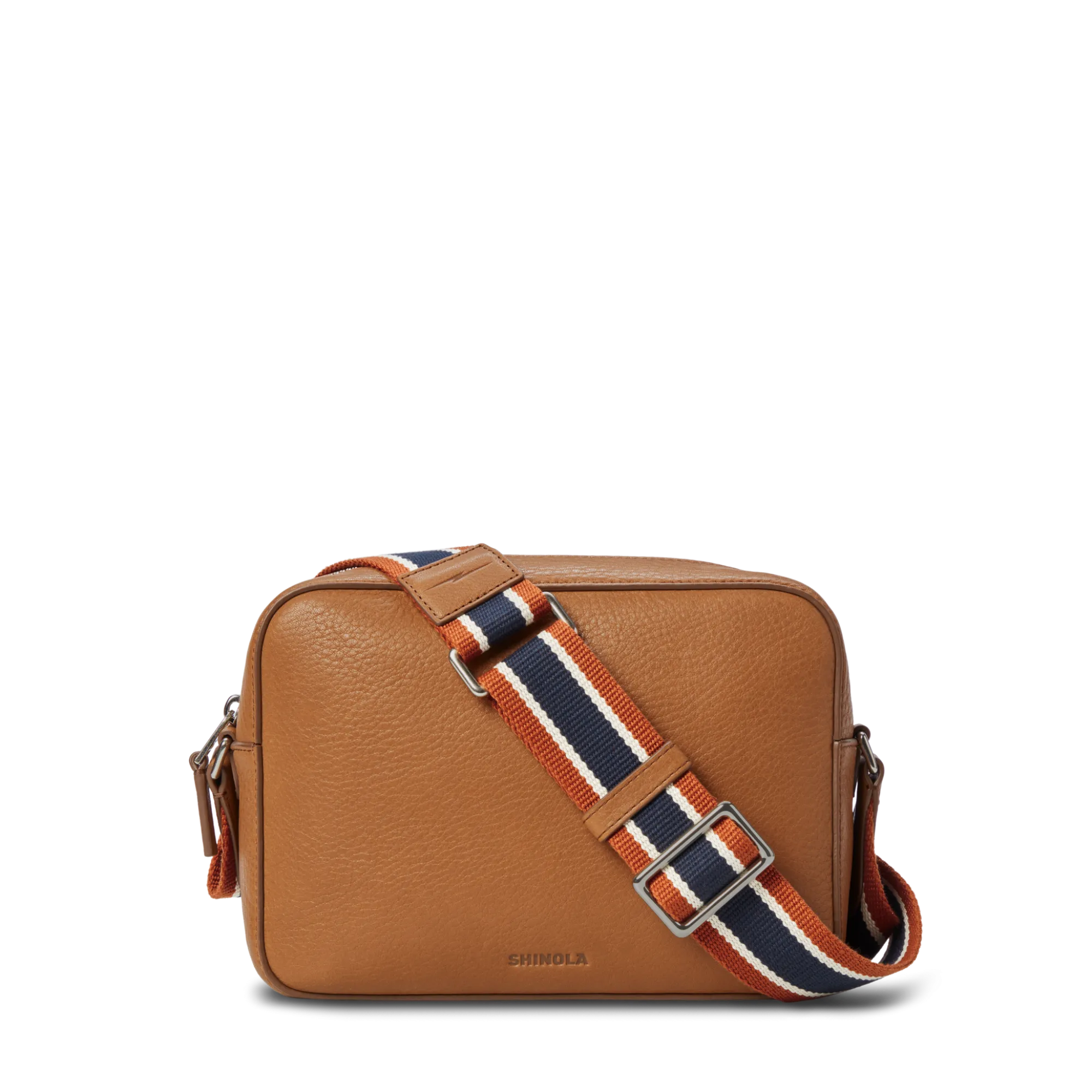 Shinola New Arrivals|Crossbody Bags|Camera Crossbody Bag Tan