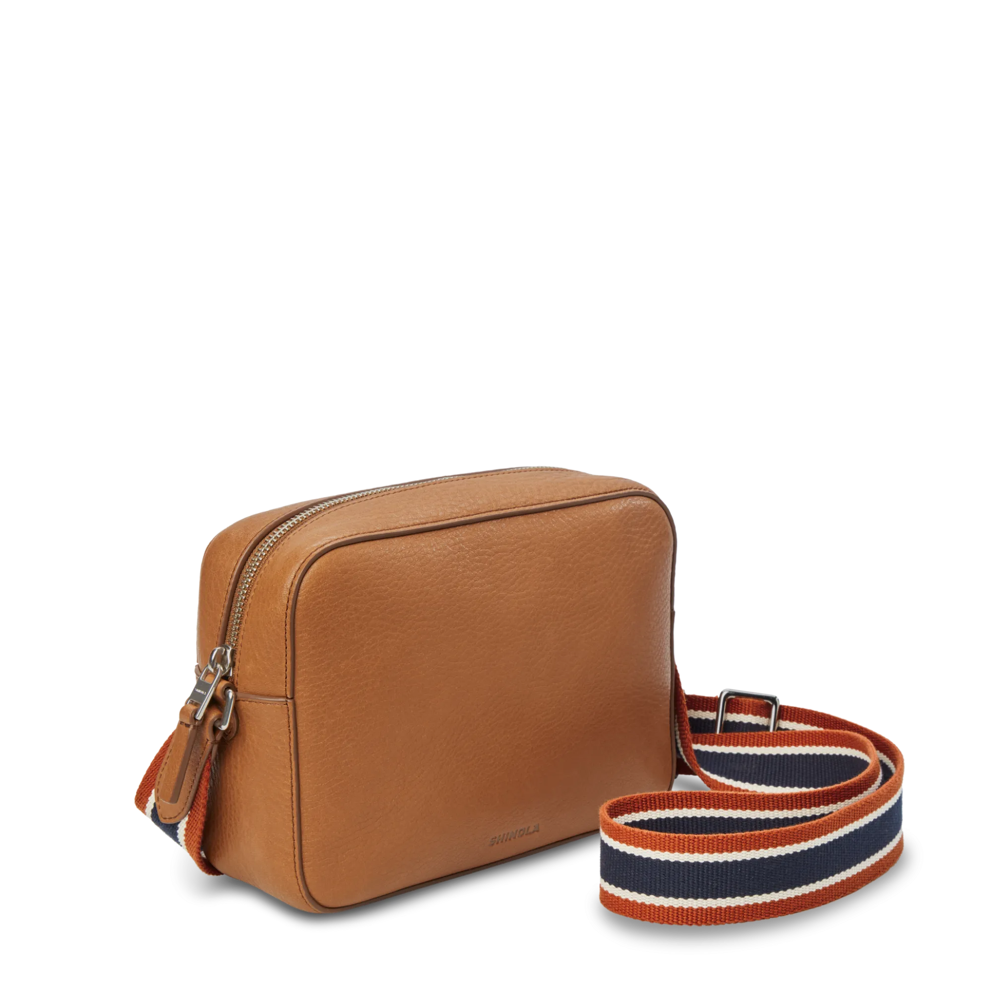 Shinola New Arrivals|Crossbody Bags|Camera Crossbody Bag Tan