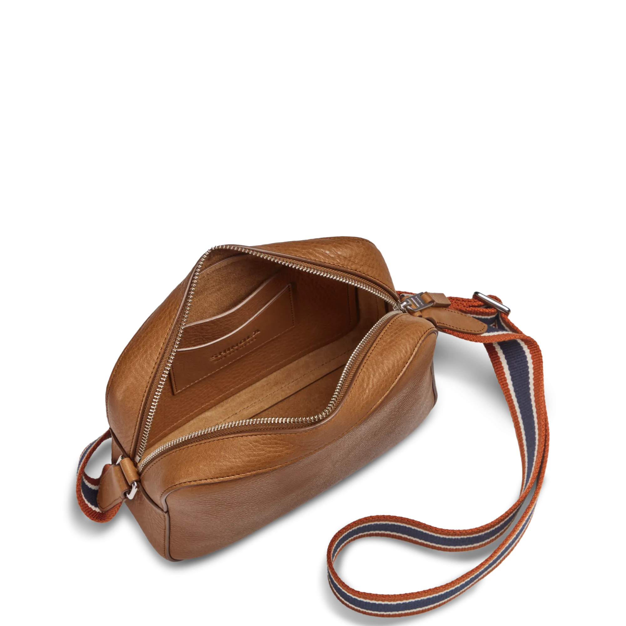 Shinola New Arrivals|Crossbody Bags|Camera Crossbody Bag Tan