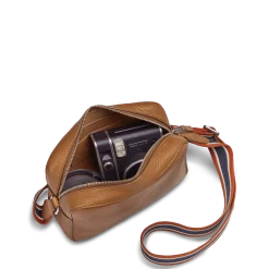 Shinola New Arrivals|Crossbody Bags|Camera Crossbody Bag Tan