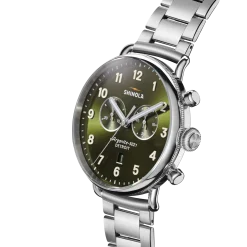 Shinola Canfield|Canfield|Canfield Chronograph Watch Dark Olive