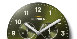 Shinola Canfield|Canfield|Canfield Chronograph Watch Dark Olive