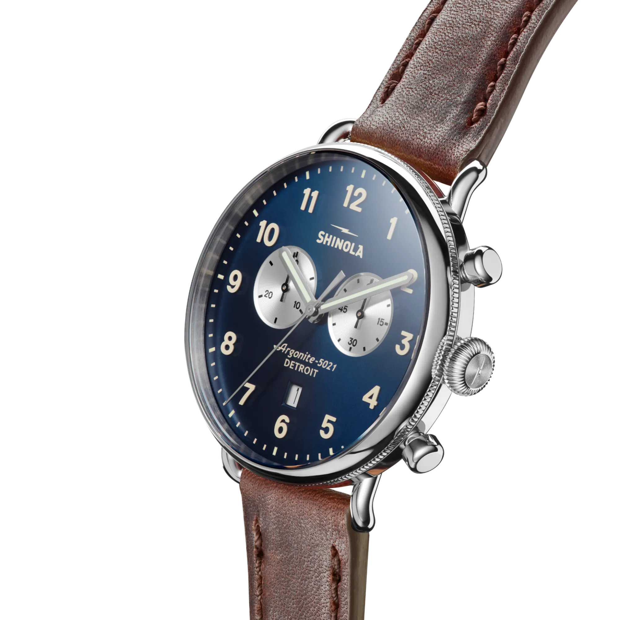 Shinola Canfield|Canfield|Canfield Chronograph Watch Midnight Blue