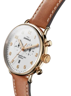 Shinola Canfield|Gold Watches|Canfield Chronograph Watch