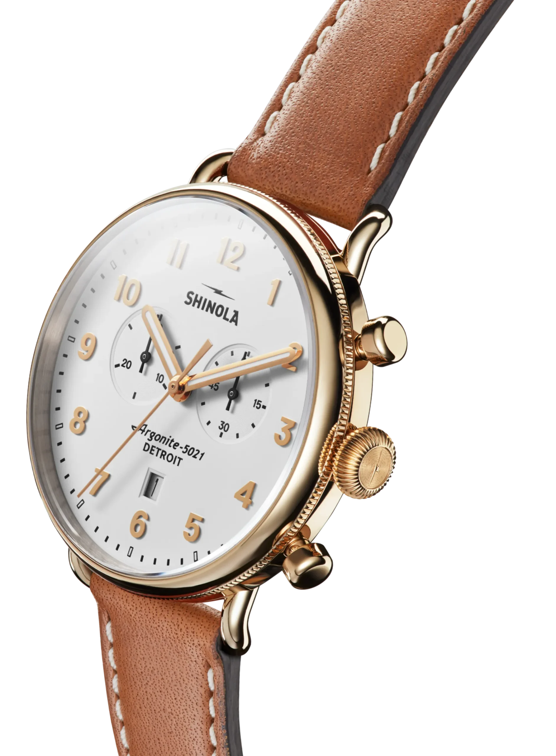 Shinola Canfield|Gold Watches|Canfield Chronograph Watch