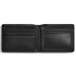 Shinola Monogrammable|New Arrivals|Canfield ID Bifold Wallet Black