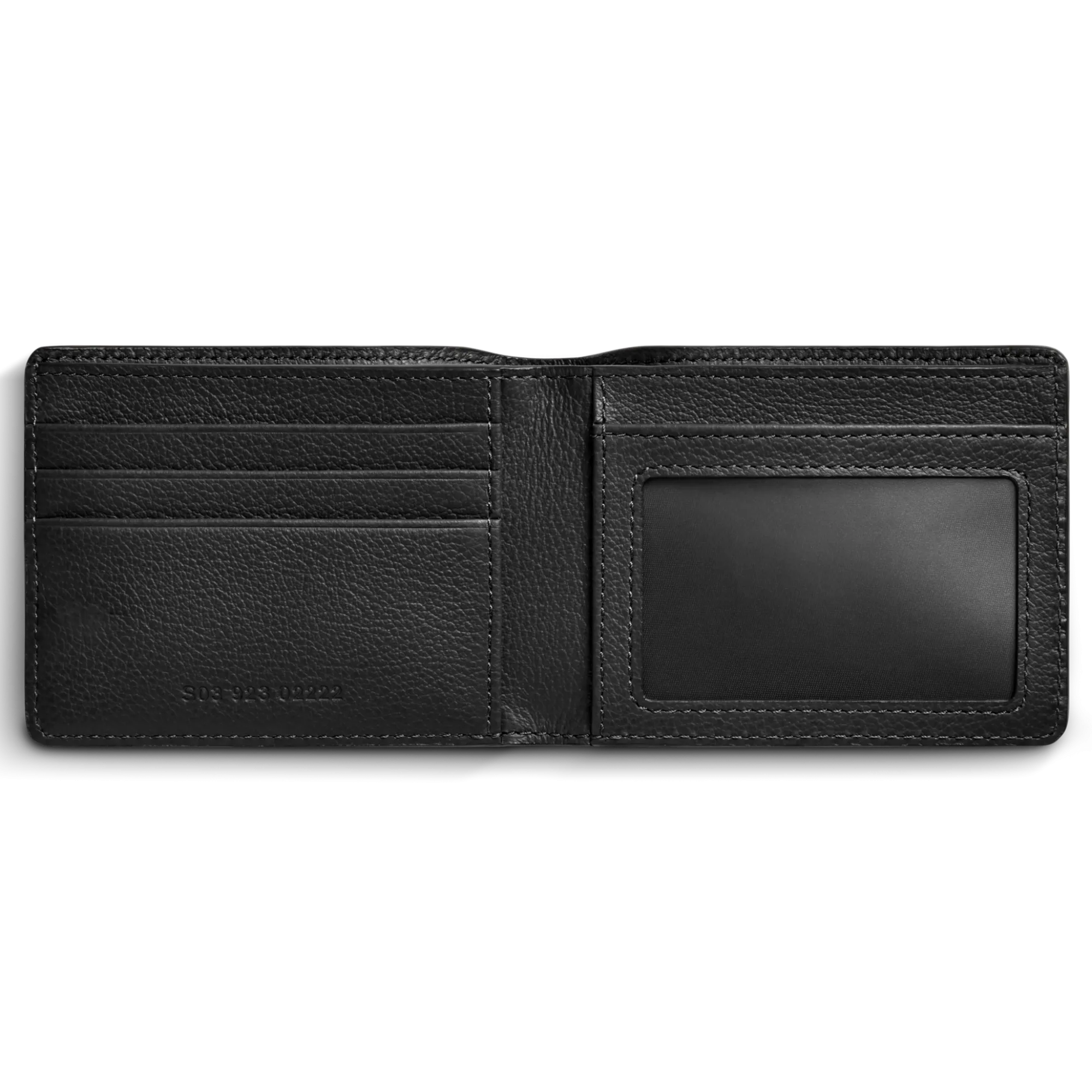 Shinola Monogrammable|New Arrivals|Canfield ID Bifold Wallet Black