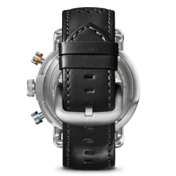 Shinola Canfield|Best Sellers|Canfield Speedway Open Road Automatic Chronograph Watch Black/Black Leather