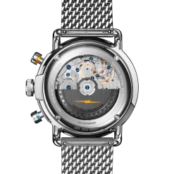 Shinola Canfield|Best Sellers|Canfield Speedway Open Road Automatic Chronograph Watch Blue/Stainless Steel