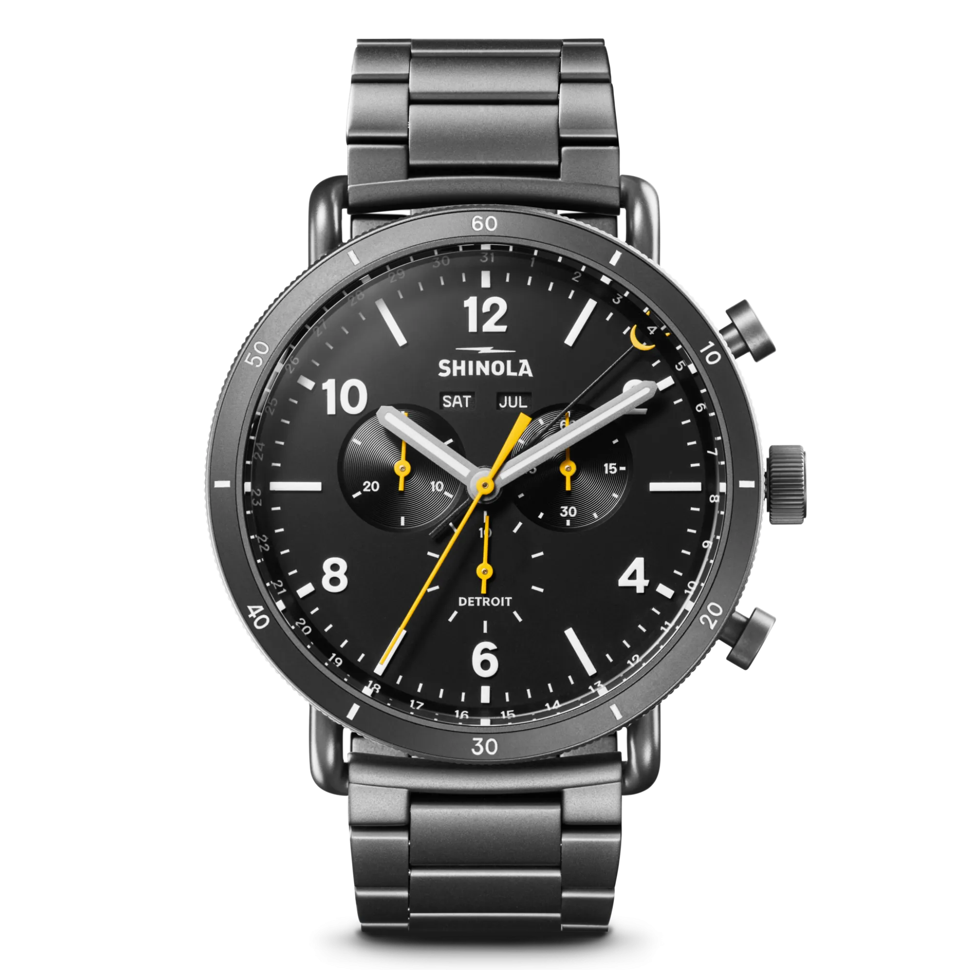 Shinola Canfield|Canfield|Canfield Sport Chronograph Watch Black