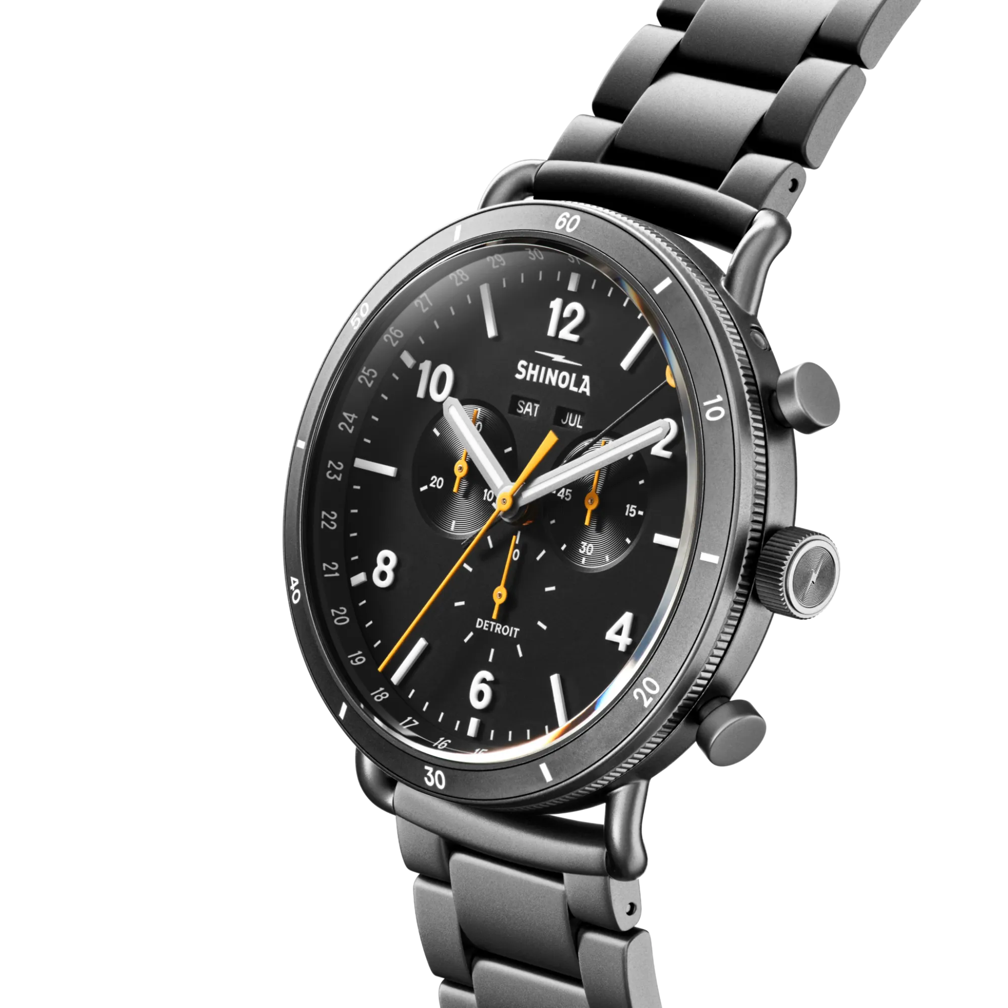 Shinola Canfield|Canfield|Canfield Sport Chronograph Watch Black