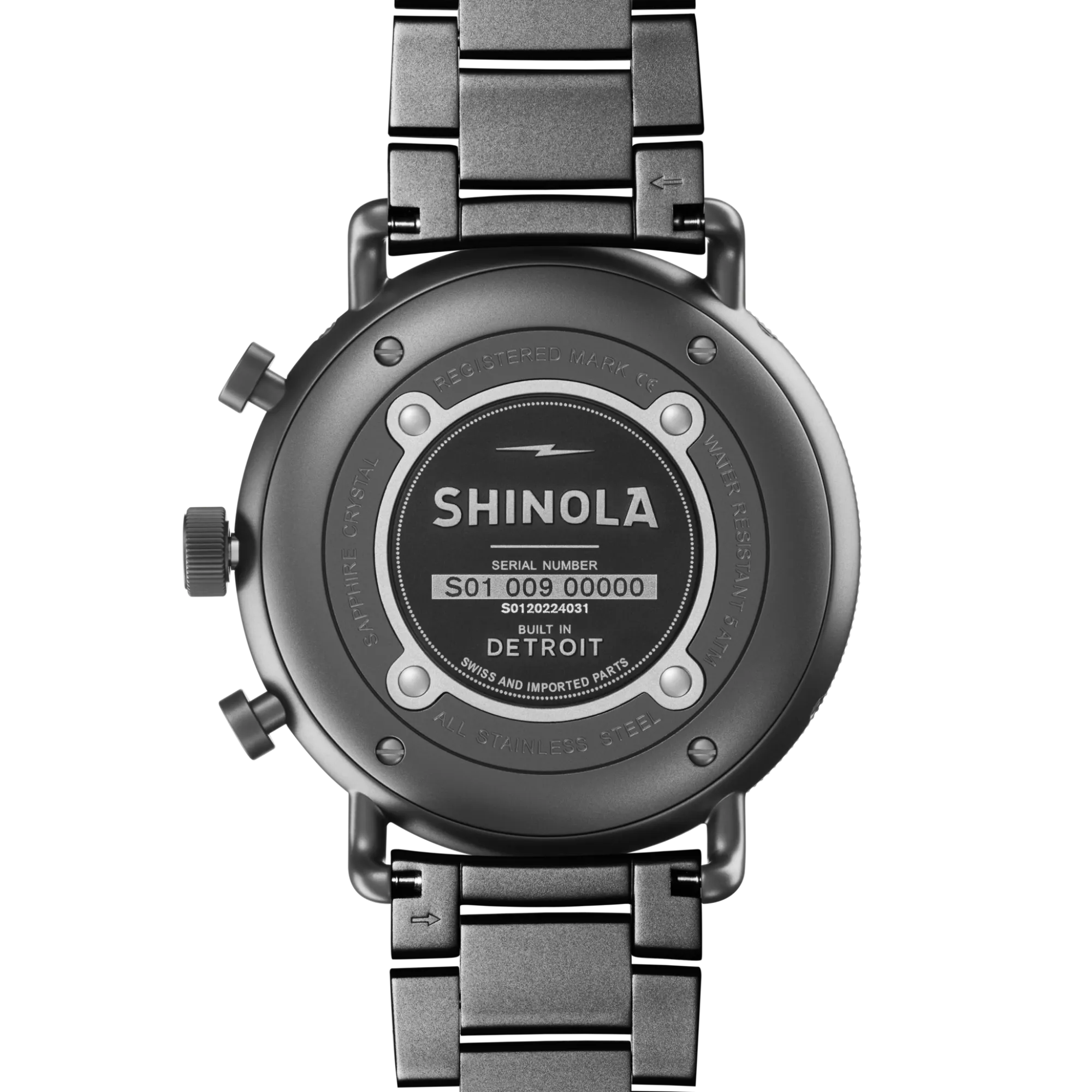 Shinola Canfield|Canfield|Canfield Sport Chronograph Watch Black