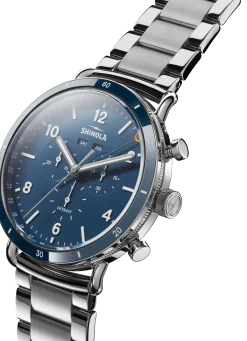 Shinola Canfield|Canfield|Canfield Sport Chronograph Watch Midnight Blue