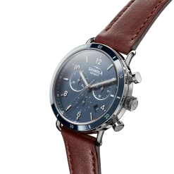 Shinola Canfield|Canfield|Canfield Sport Chronograph Watch Midnight Blue