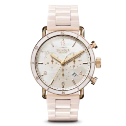Shinola Canfield|Women'S Watches|Canfield Sport Chronograph Watch Pink Mother of Pearl