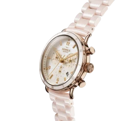 Shinola Canfield|Women'S Watches|Canfield Sport Chronograph Watch Pink Mother of Pearl