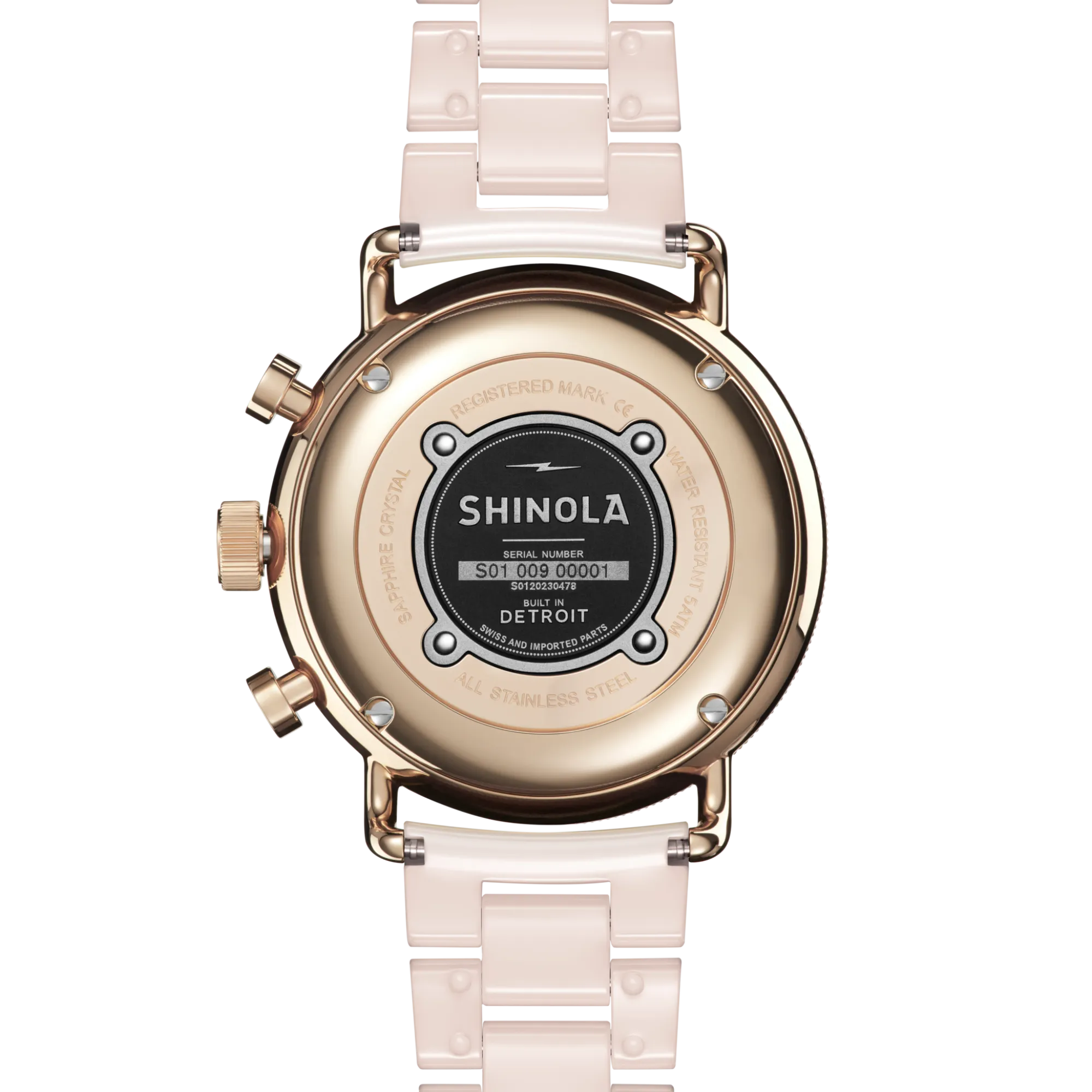 Shinola Canfield|Women'S Watches|Canfield Sport Chronograph Watch Pink Mother of Pearl