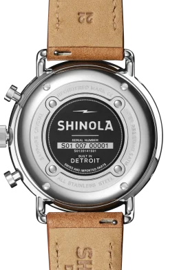 Shinola Canfield|Canfield|Canfield Sport Chronograph Watch White