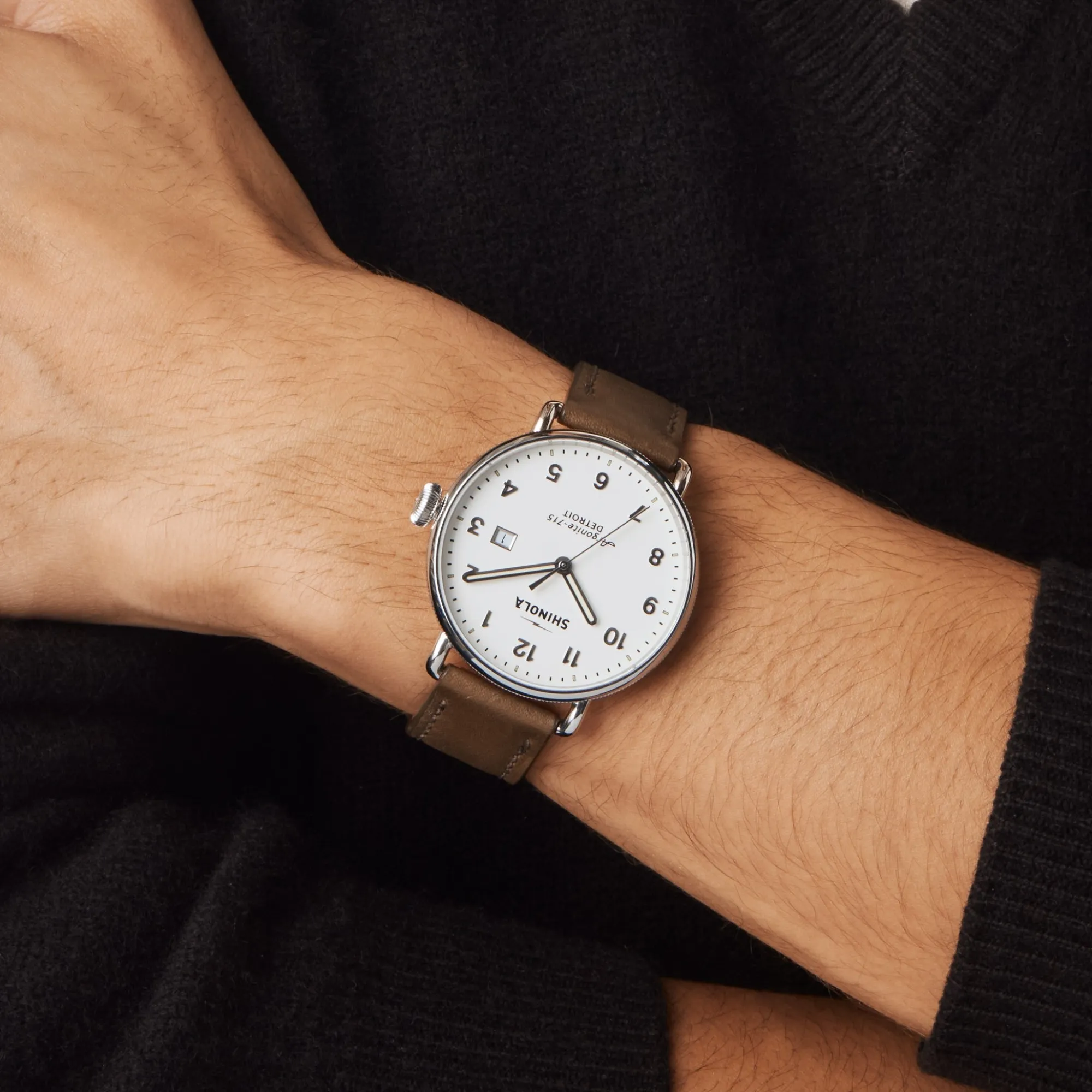 Shinola Canfield|Canfield|Canfield Watch Alabaster