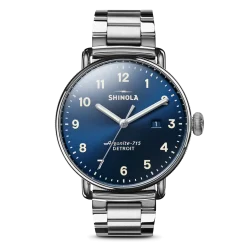 Shinola Canfield|Canfield|Canfield Watch Midnight Blue