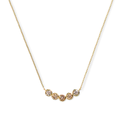 Shinola Shop All Women'S Jewelry|Desert Diamonds|2 Carat Desert Diamond Curved Bar Necklace OS