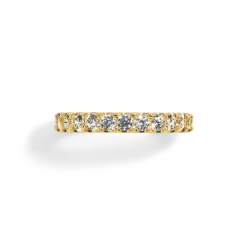 Shinola Rings|Shop All Women'S Jewelry|1 Carat Diamond Anniversary Band Yellow Gold