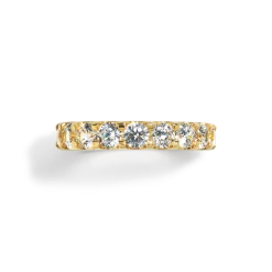 Shinola Rings|Shop All Women'S Jewelry|2 Carat Diamond Anniversary Band YG Yellow Gold