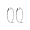 Shinola Shop All Women'S Jewelry|Fine Jewelry|1 Carat Diamond Hoop Earrings