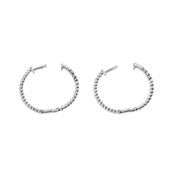 Shinola Shop All Women'S Jewelry|Fine Jewelry|1 Carat Diamond Hoop Earrings