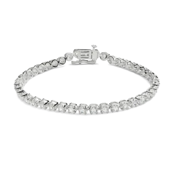 Shinola Bracelets|Shop All Women'S Jewelry|4 Carat 7" Diamond Tennis Bracelet White Gold